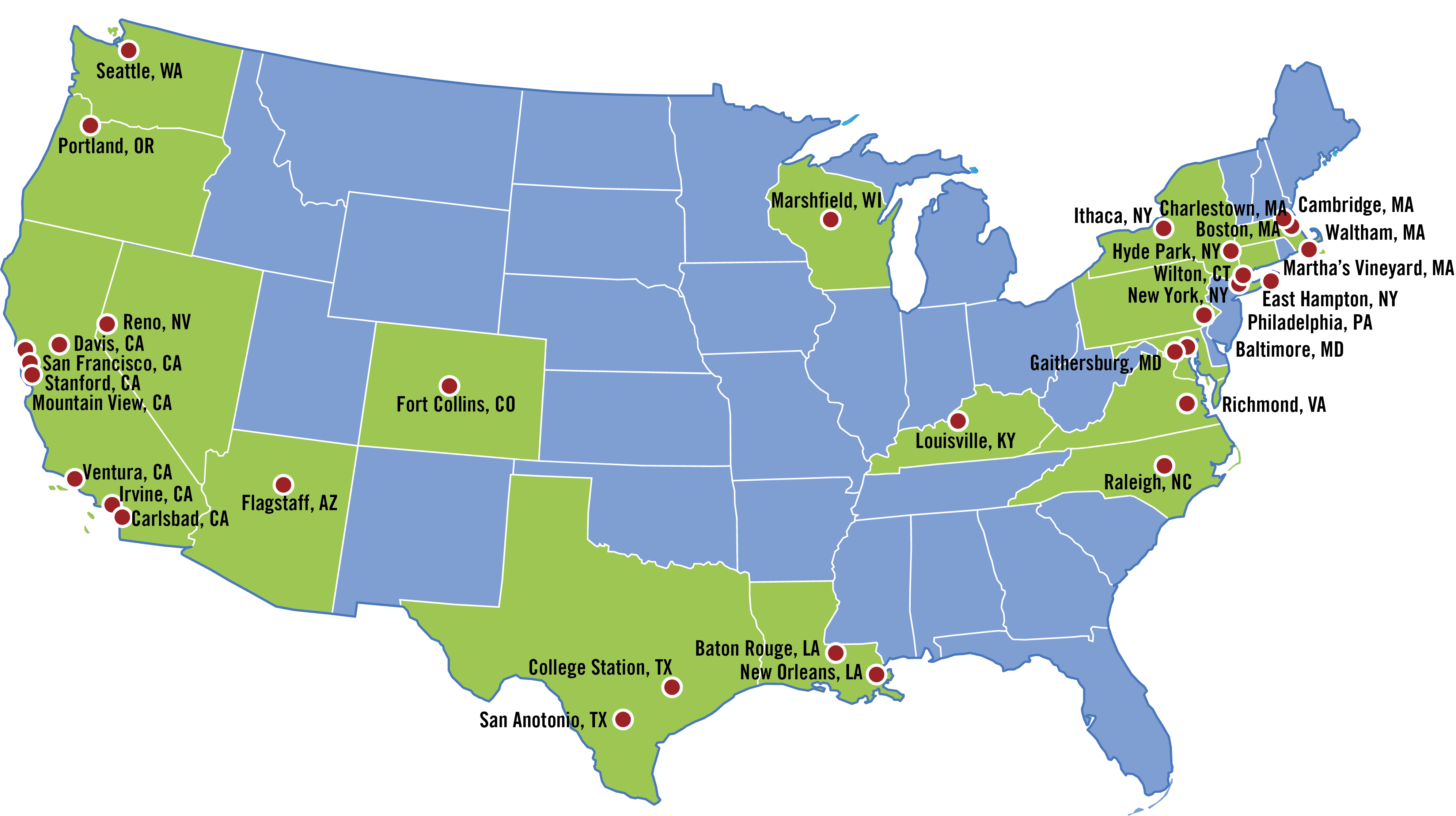 BALF_research map_4_2020 - Bay Area Lyme Foundation